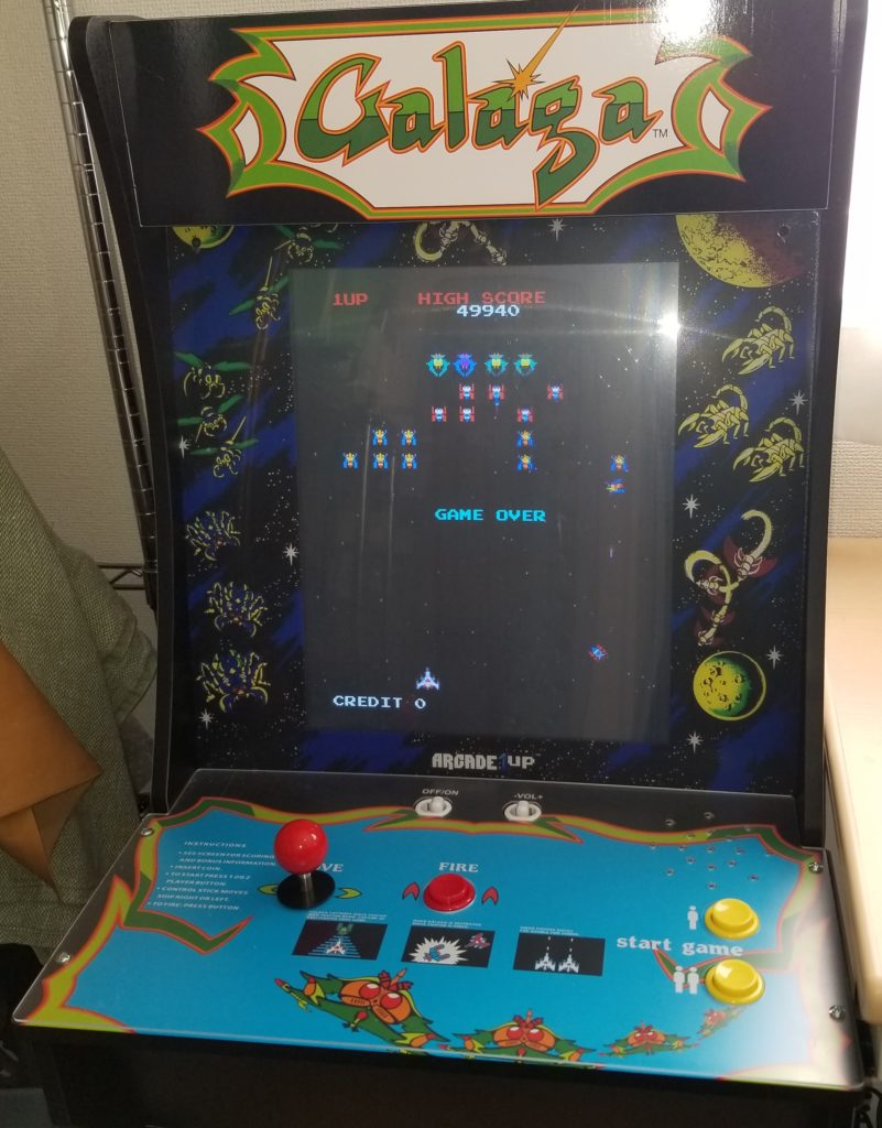 ARCADE 1UP ギャラガ ギャラクシアン アーケードゲーム - 家具